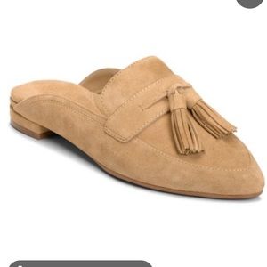 NWT Aerosoles Tan Best Girl Mules